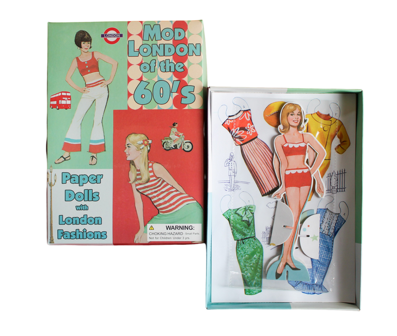 London Mod Paper Doll Box Set