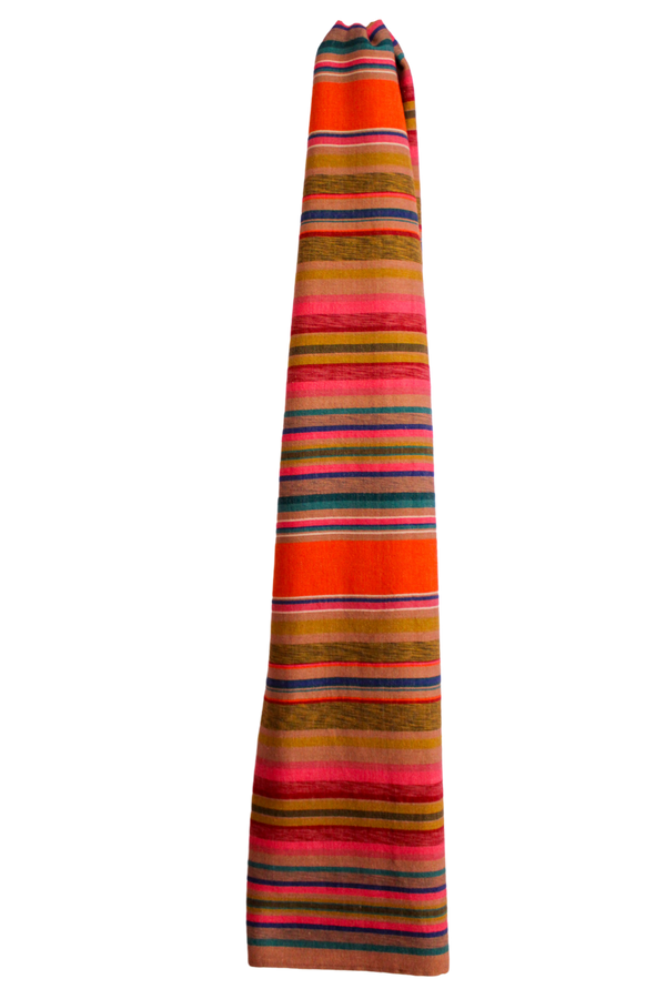 Desert Shawl - Orange Stripe