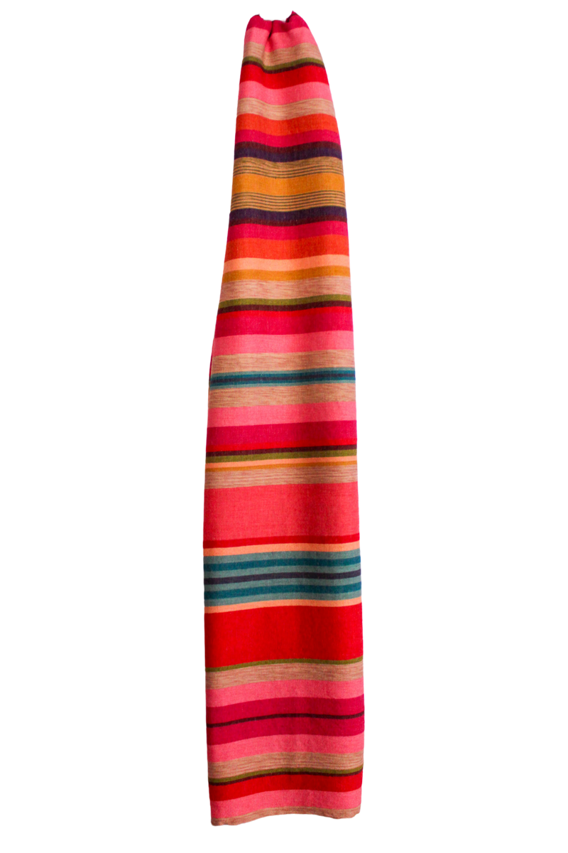 Desert Shawl - Red Stripe