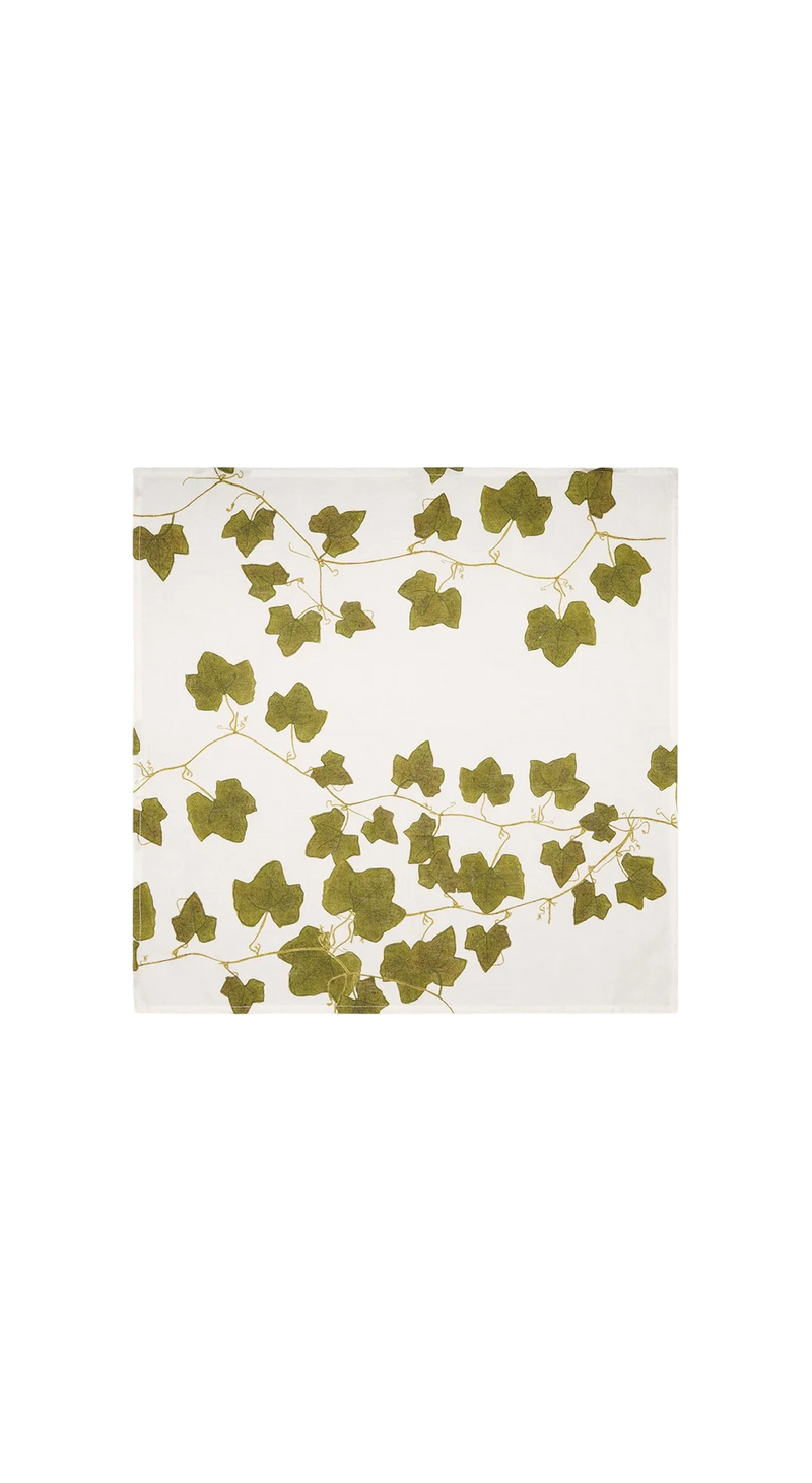 Ivy Herbarium Linen Napkin