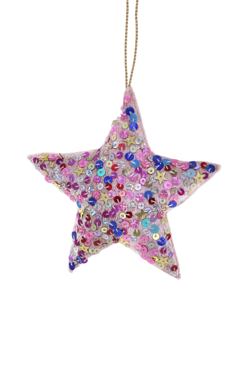 Sequin Star Ornament