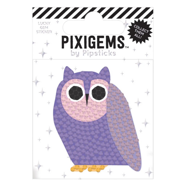 Olly Owl Pixigem Sticker