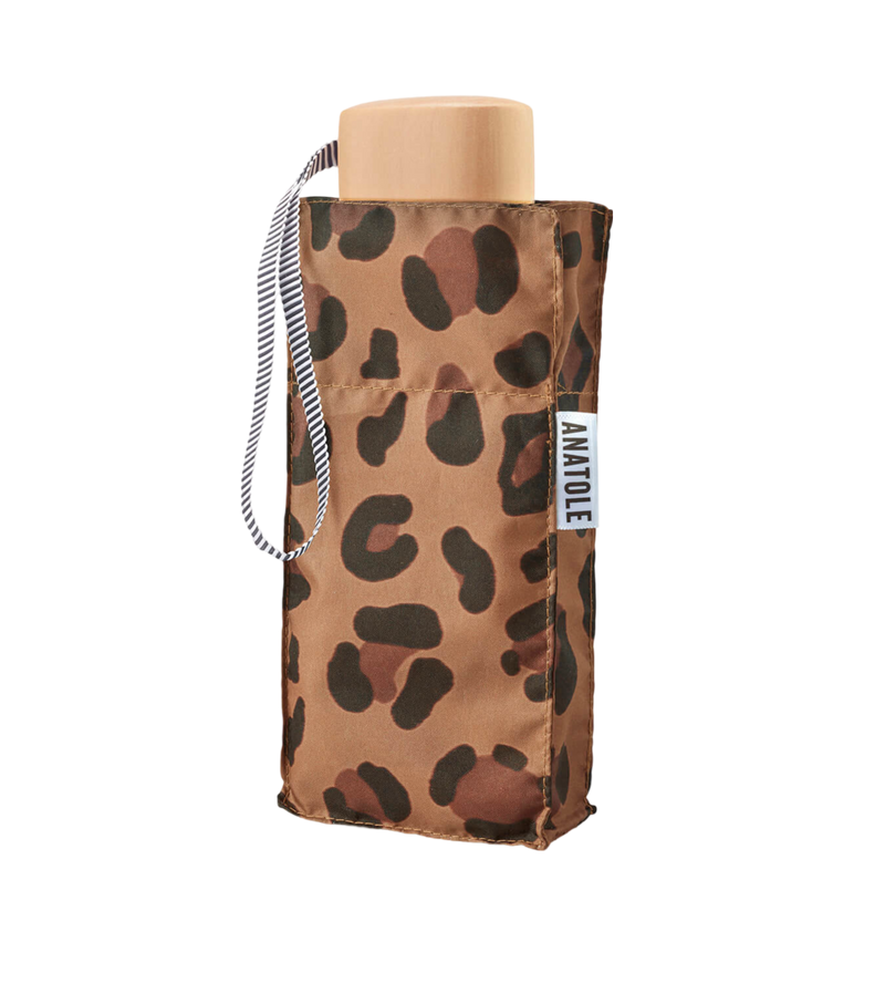 Leopard Compact Umbrella