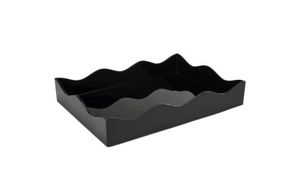 Rita Konig Belles Rives Lacquer Tray - Black