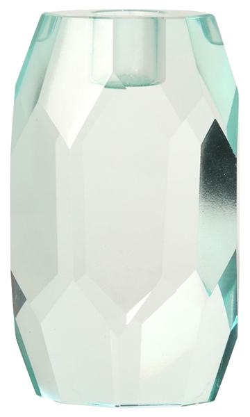 Gem Crystal Candleholder - Mint