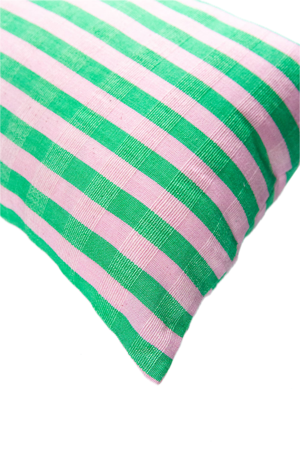 Flora Stripe Pillow