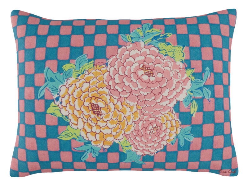 Cotton Pillow - Corolla Frida Magenta