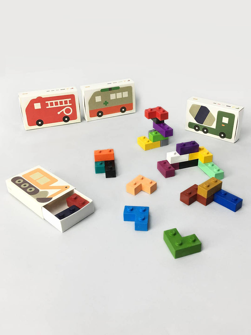 Vehicle Pocket Lego Crayons