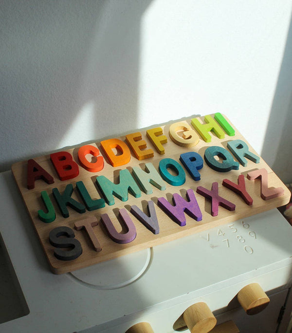 Rainbow Alphabet Puzzle