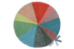 Pie Chart Wool Rug