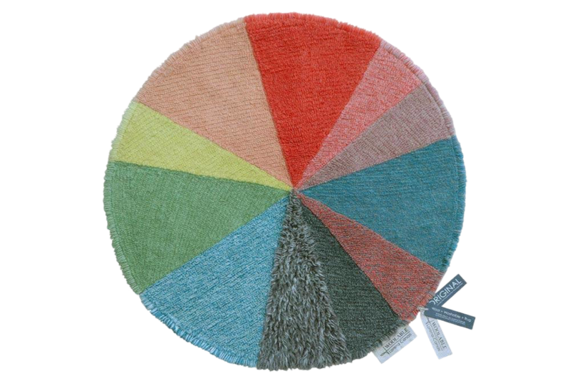 Pie Chart Wool Rug