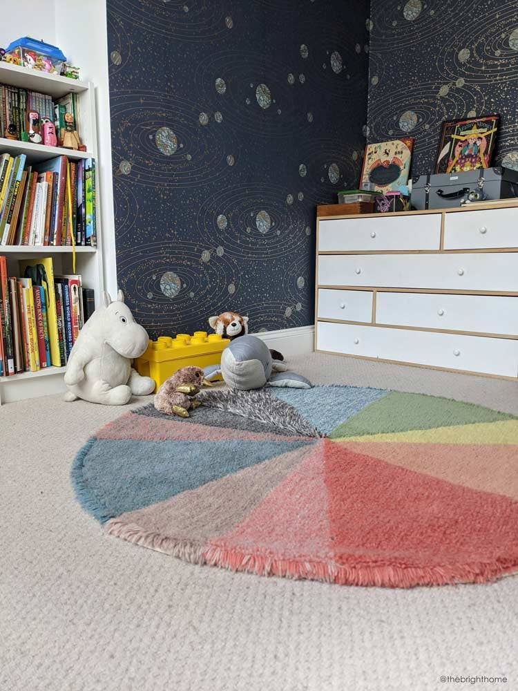 Pie Chart Wool Rug