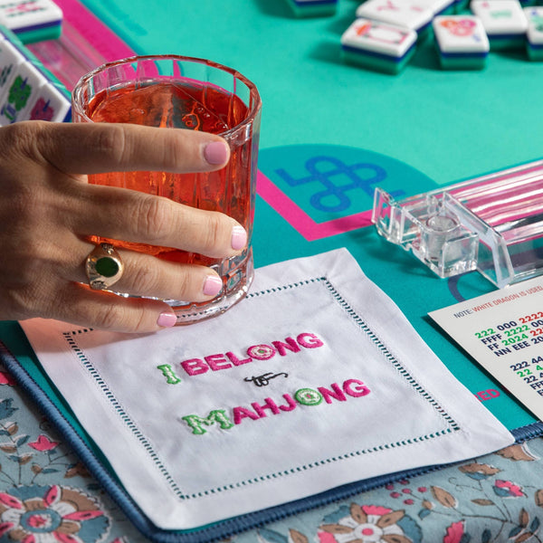 I Belong to Mahjong Cocktail Napkins