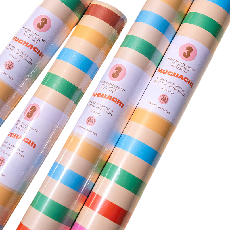 Chachi Wrapping Paper - Roll of 3 Sheets