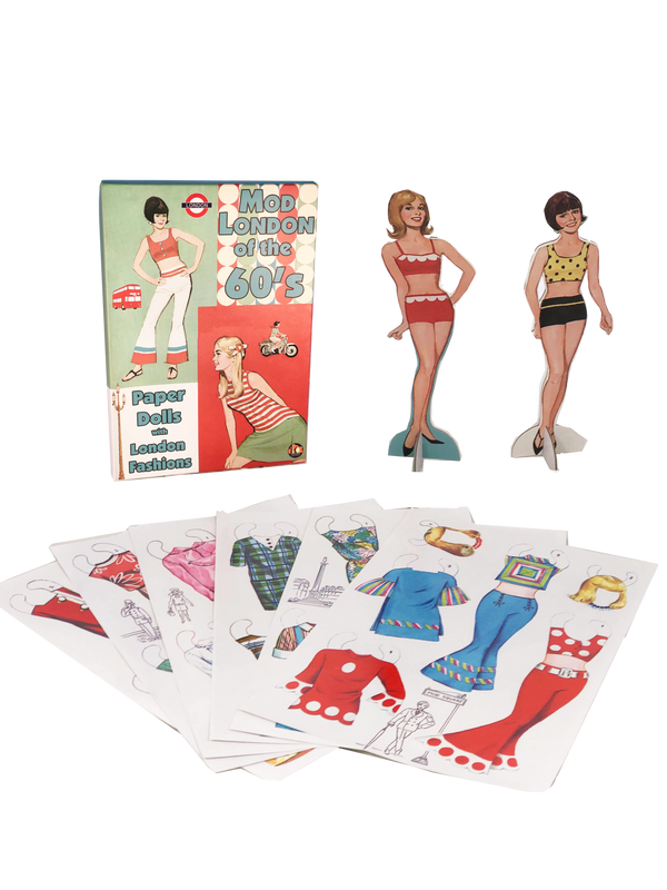 London Mod Paper Doll Box Set