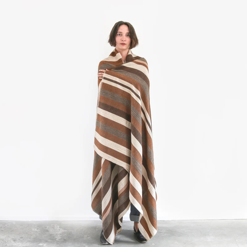 Desert Blanket - Brown Stripe