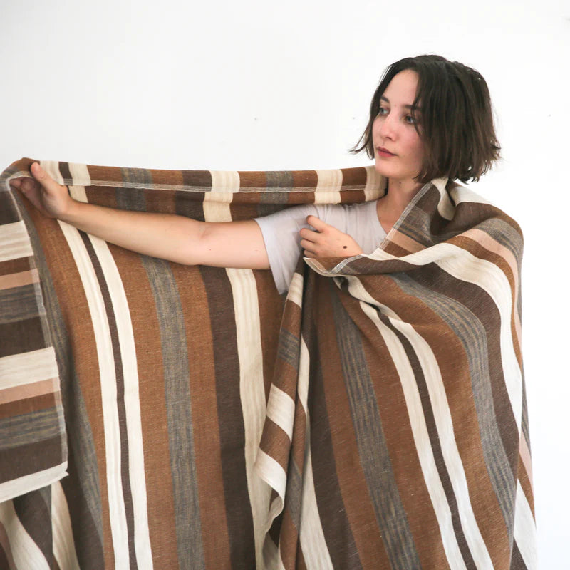 Desert Blanket - Brown Stripe