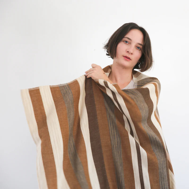 Desert Blanket - Brown Stripe