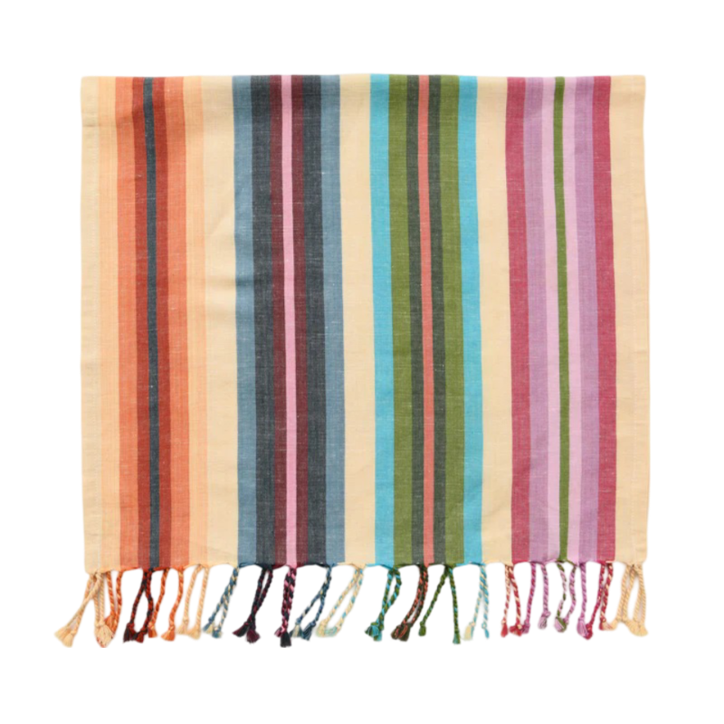 Mini Rainbow Stripe Kitchen Towel