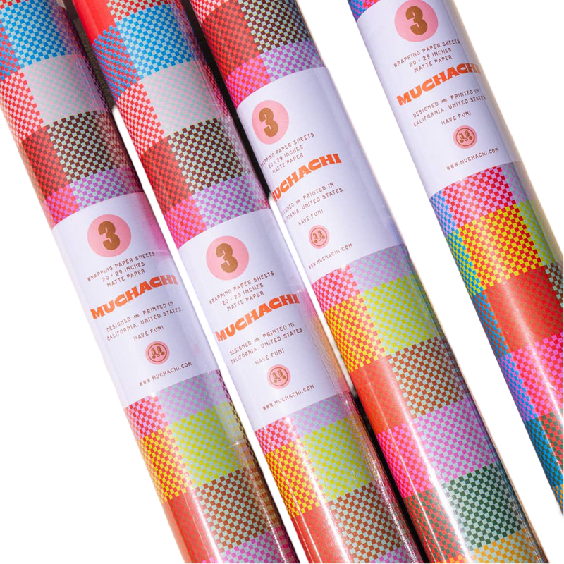 Lotería Wrapping Paper - Roll of 3 Sheets