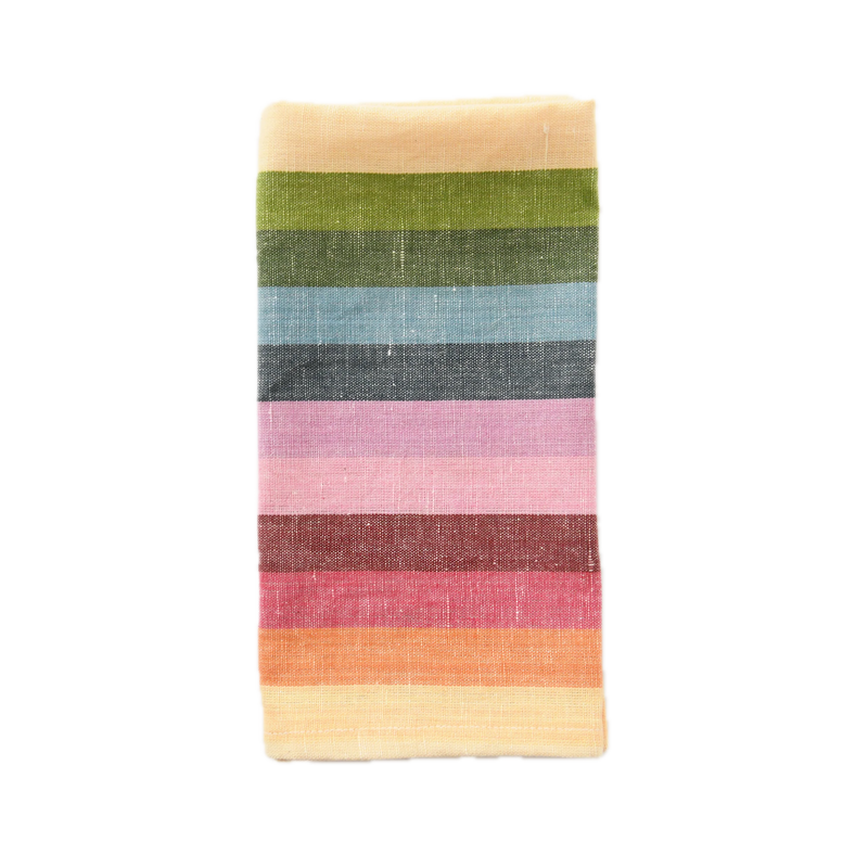 Prism Stripe Napkins - Set of 4