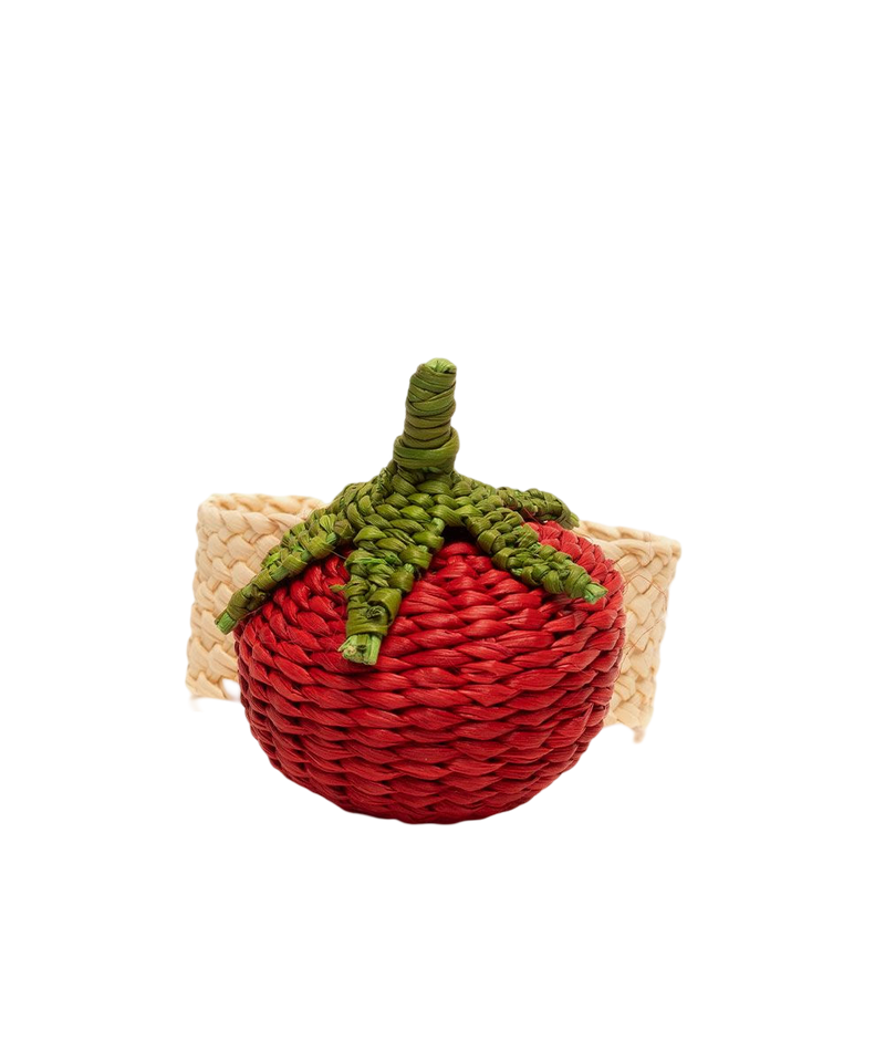 Woven Napkin Ring - Tomato