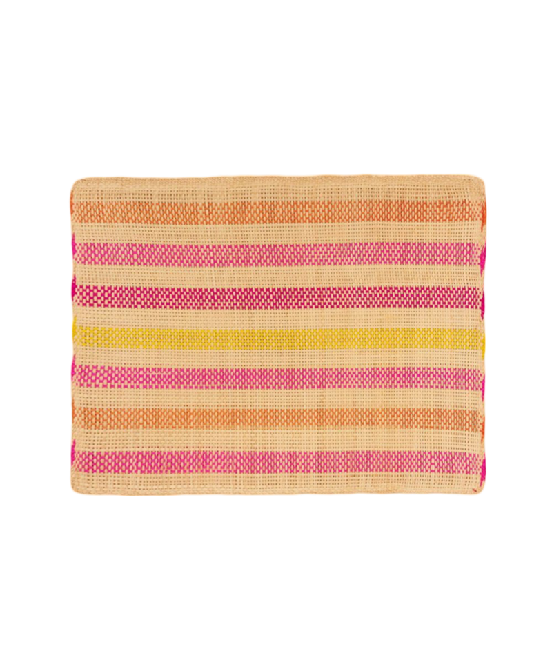 Woven Placemat - Pinks