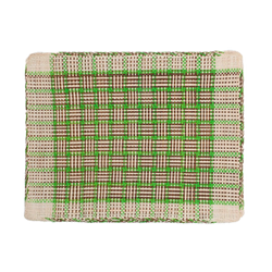 Woven Placemat - Greens