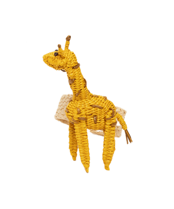 Woven Napkin Ring - Giraffe