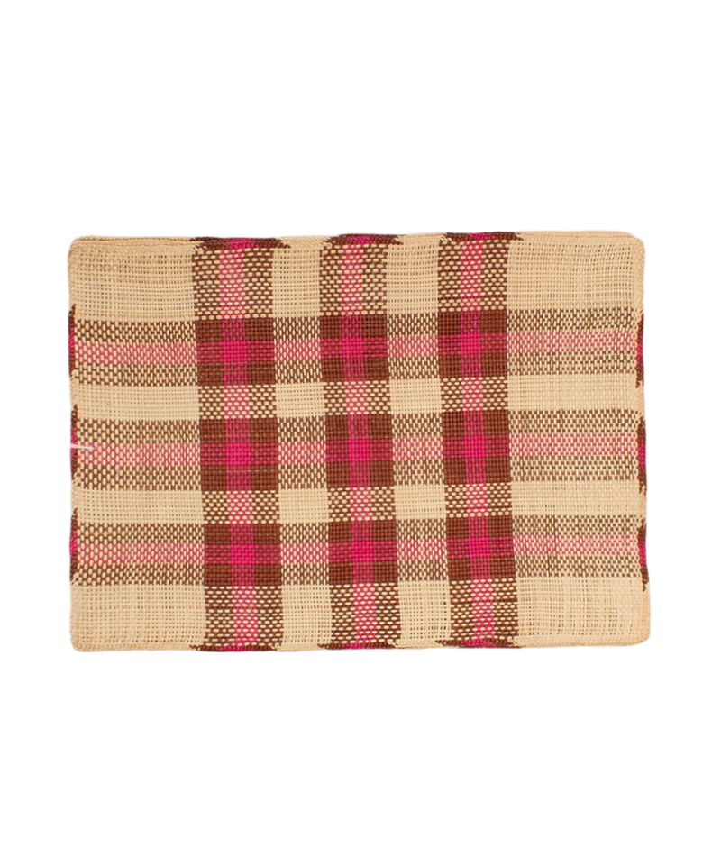 Woven Placemat - Pinks