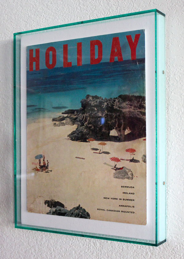 Framed Holiday Magazine Cover - June 1958, "Bermuda"